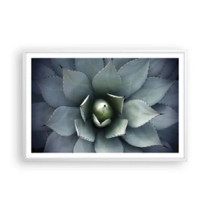 Affiche dans un cadre blanc - Poster - Wabi et observe - 91x61 cm