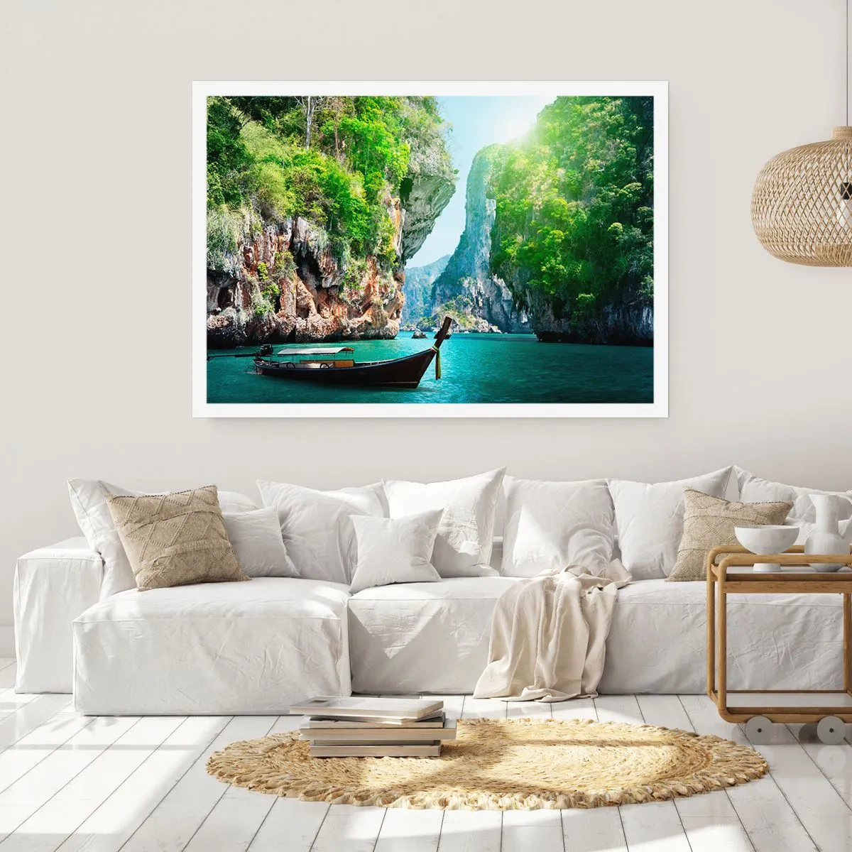 Affiche - Poster - Une invitation à un voyage exotique - 50x40 cm