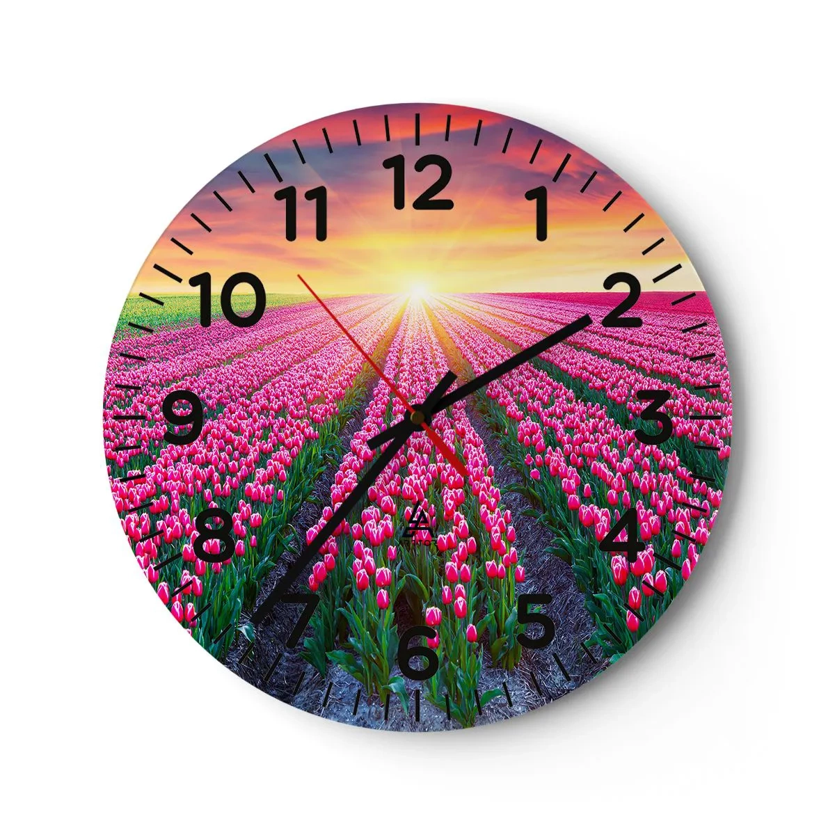 Horloge murale - Pendule murale - Ferme de la beauté - 30x30 cm