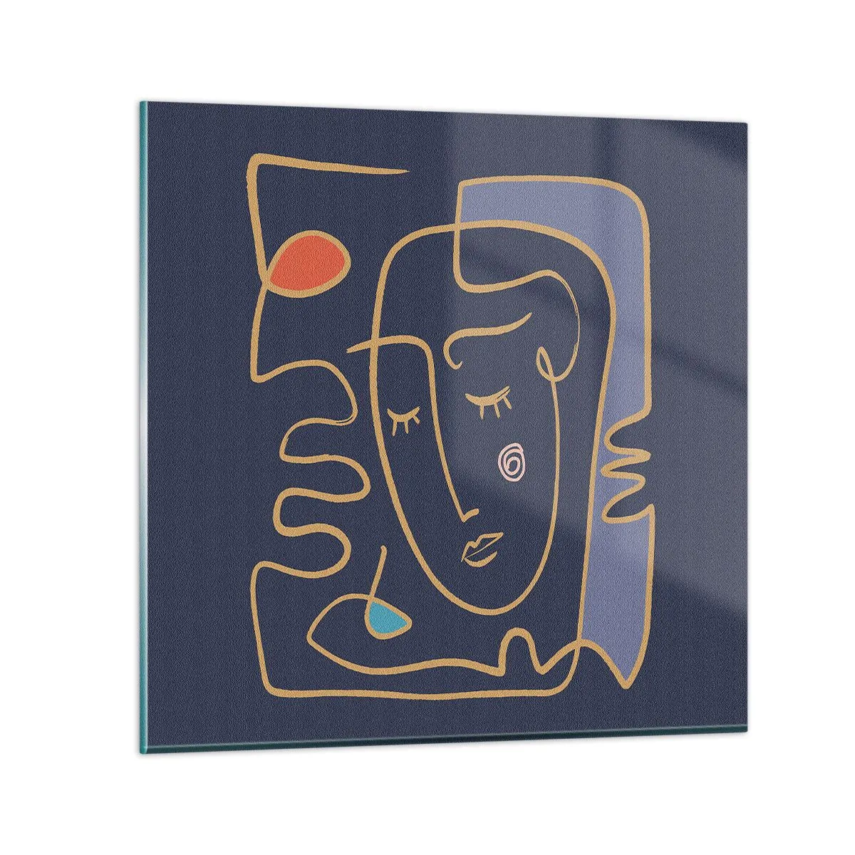 Impression sur verre - Image sur verre - En réflexion - 50x50 cm