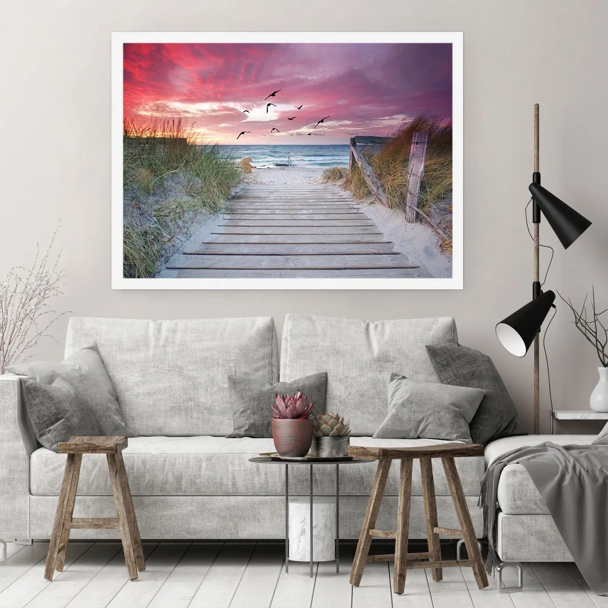 Affiche - Poster - Impression de la Baltique - 50x40 cm