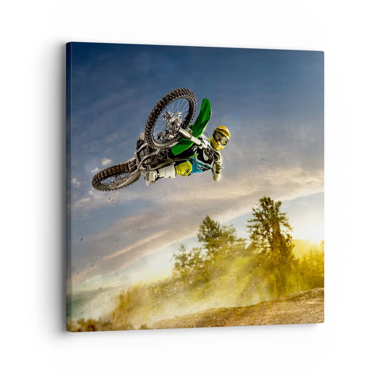 Impression sur toile - Image sur toile - Activez les émotions ! - 30x30 cm