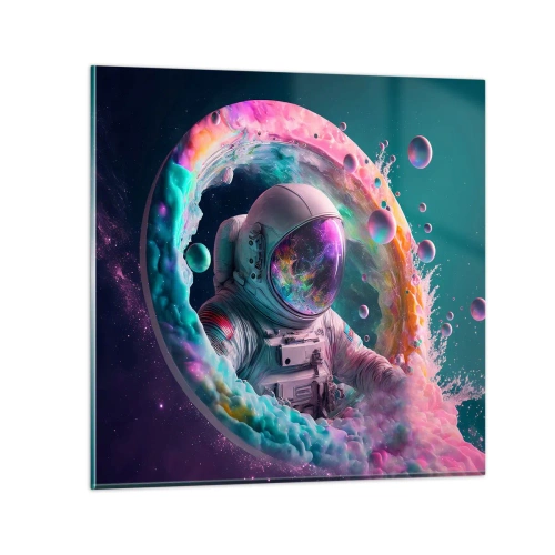 Impression sur verre - Image sur verre - porte des étoiles - 50x50 cm