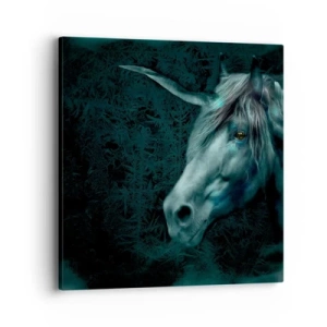 Impression sur toile - Image sur toile - Dans une forêt de conte de fées - 40x40 cm