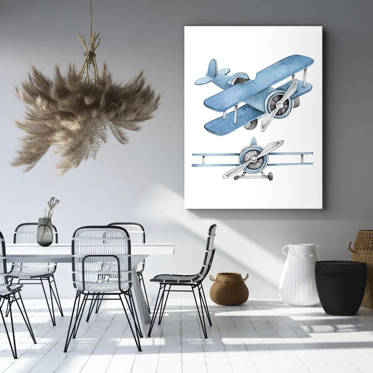 Impression sur toile - Image sur toile - Un gagnant né - 45x80 cm