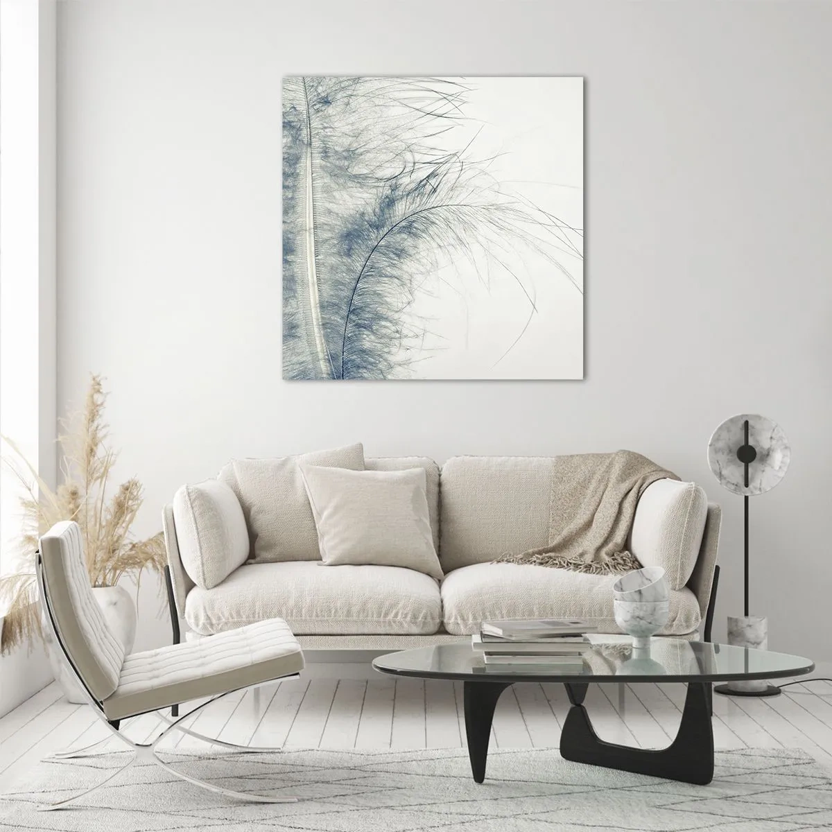 Impression sur verre - Image sur verre - Les sept natures - 50x50 cm