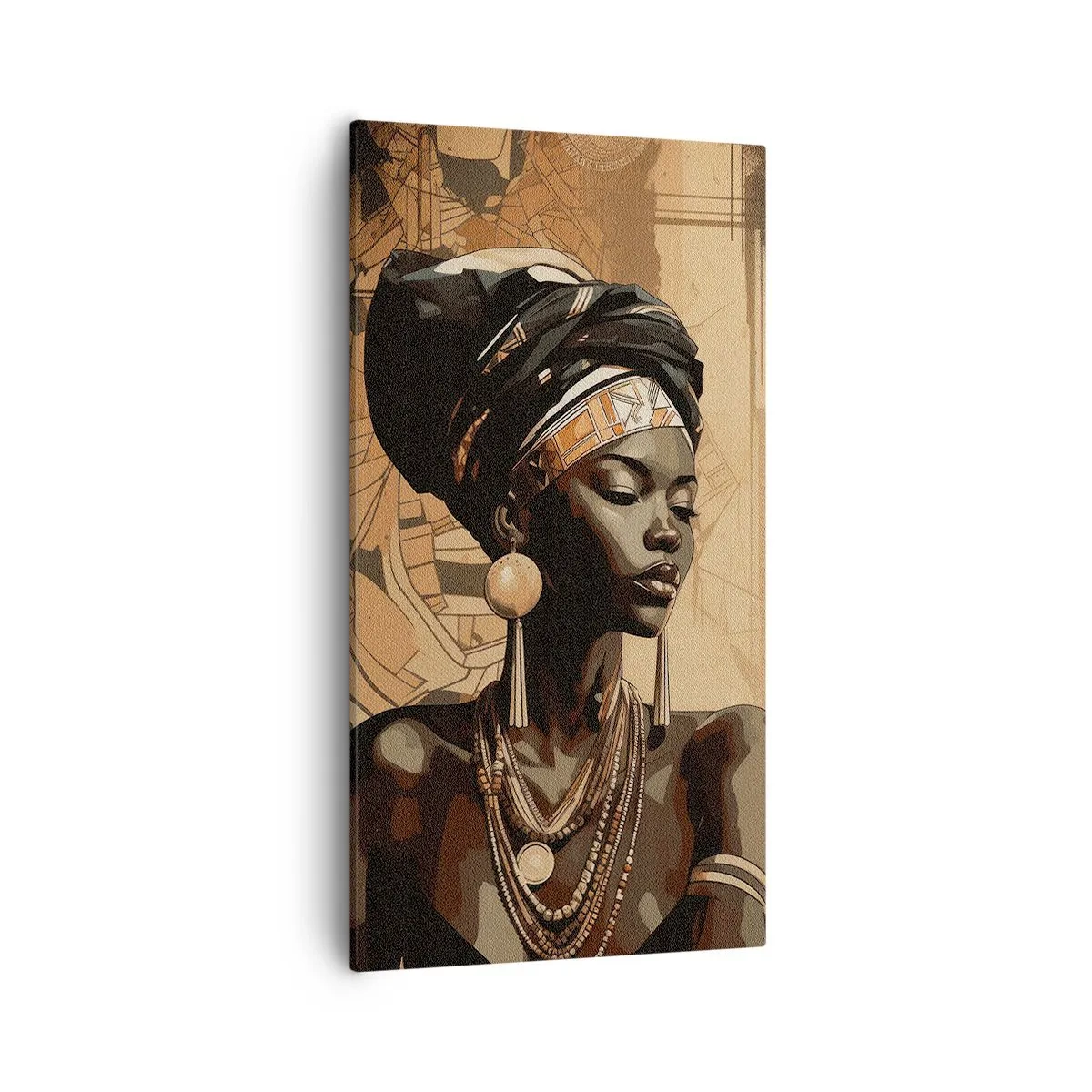 Impression sur toile - Image sur toile - Majesté africaine - 55x100 cm