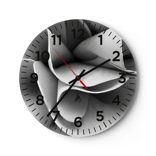 Horloge murale - Pendule murale - Il s'en passe dans l'espace - 30x30 cm