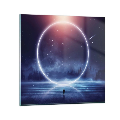 Impression sur verre - Image sur verre - Ils sont déjà là... - 40x40 cm