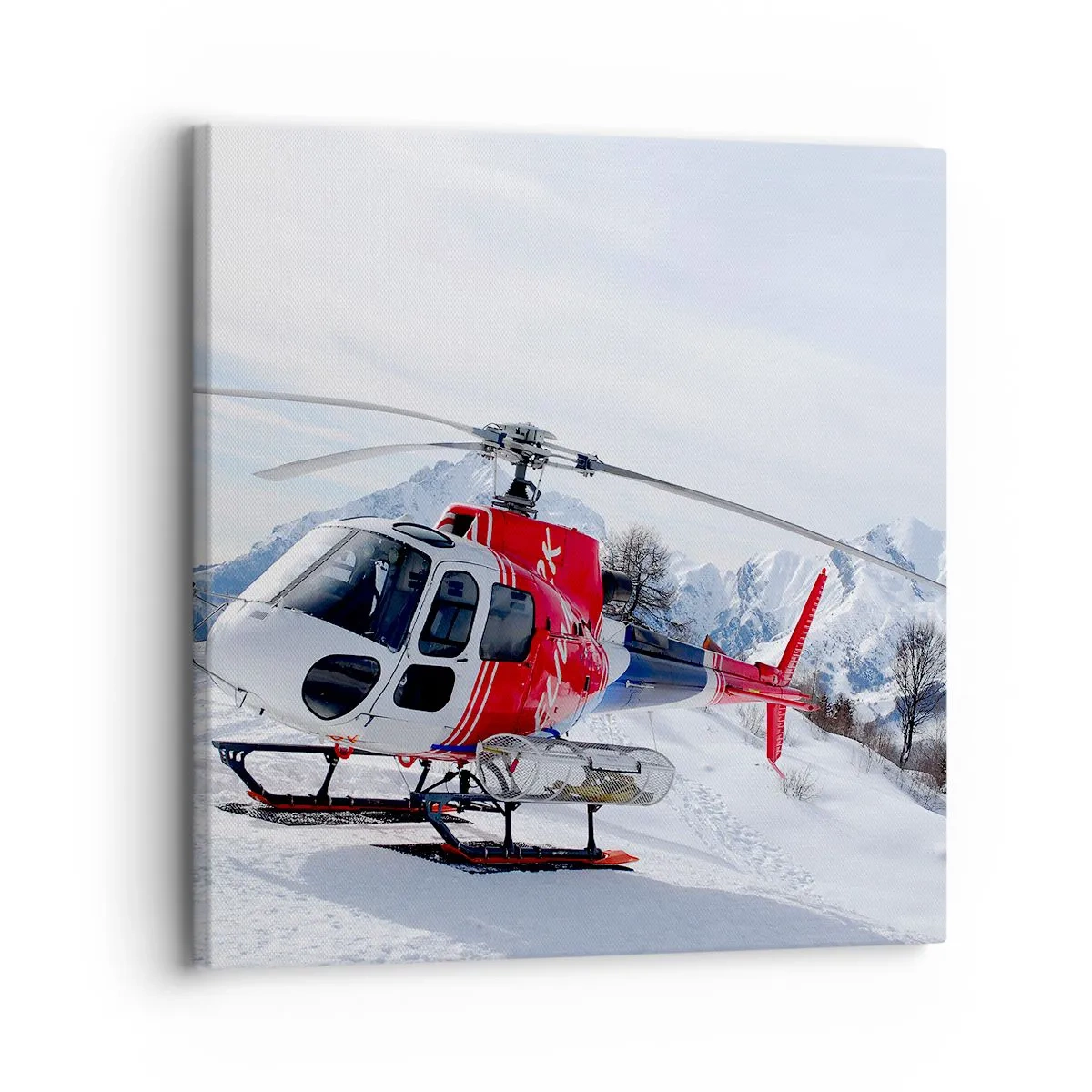 Impression sur toile - Image sur toile - Toujours prêt - 30x30 cm