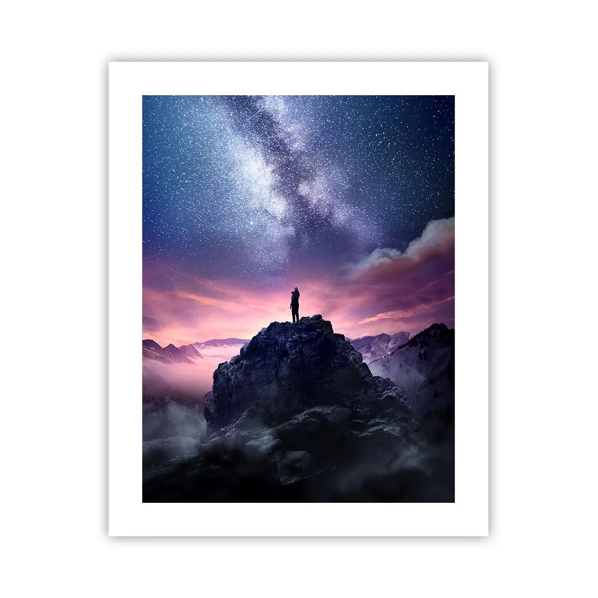 Affiche - Poster - Et il a ressenti la vie - 40x50 cm