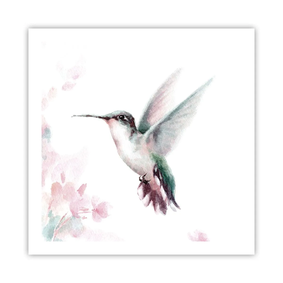 Affiche - Poster - Immortalisé dans un battement - 60x60 cm