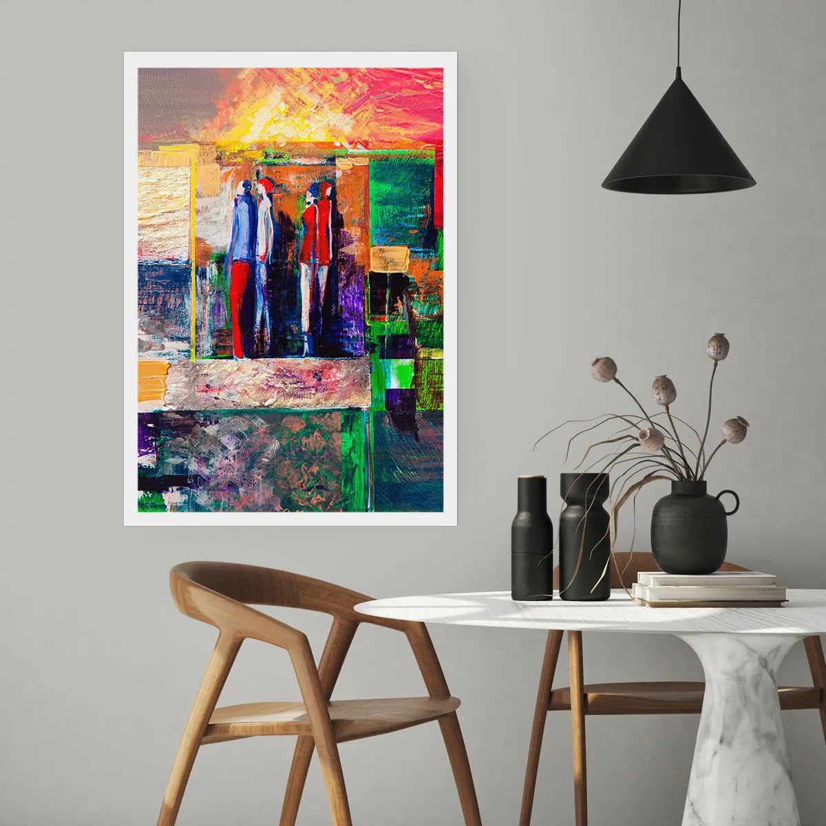 Affiche - Poster - Relations et émotions - 40x50 cm