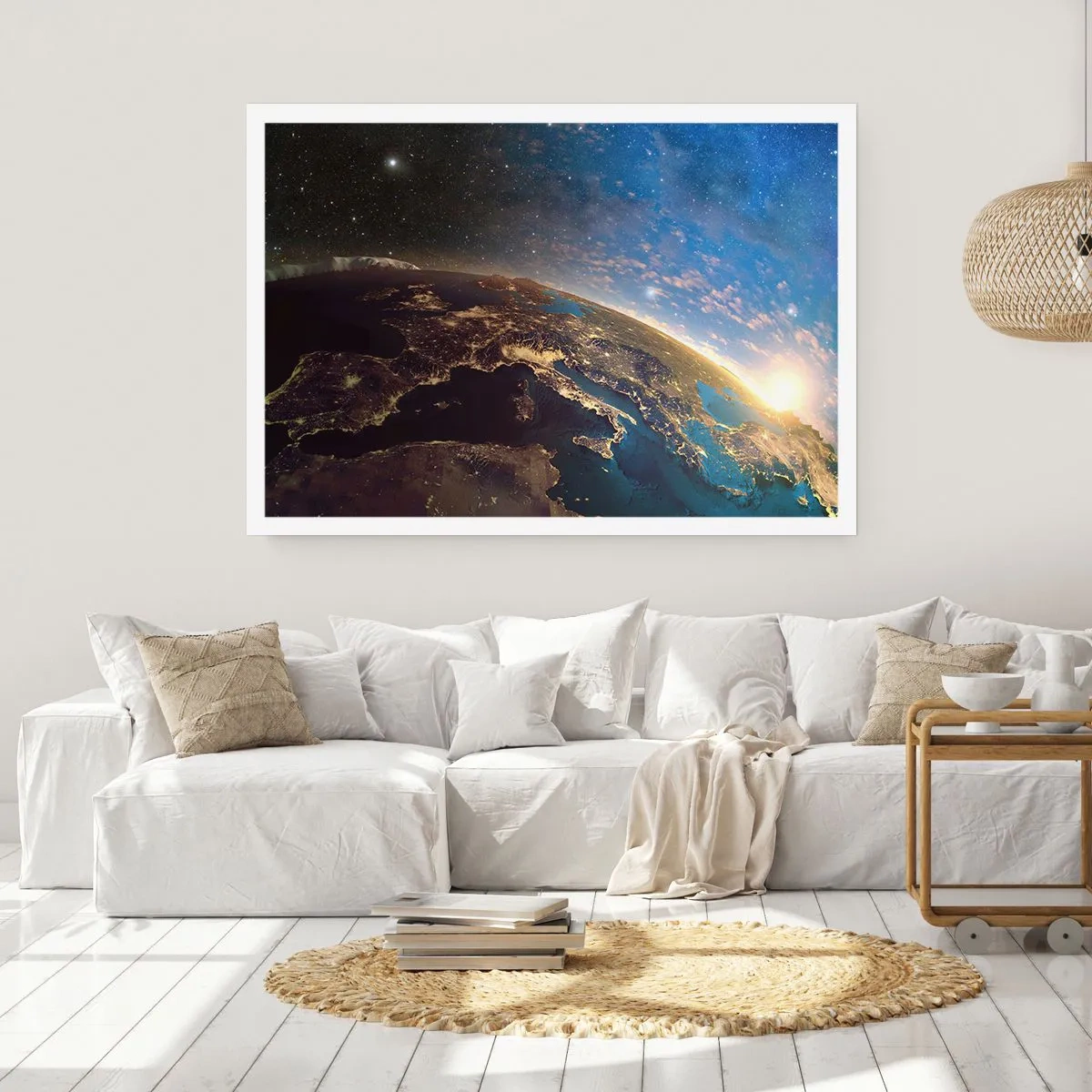 Affiche - Poster - Regardons-nous de loin - 40x30 cm