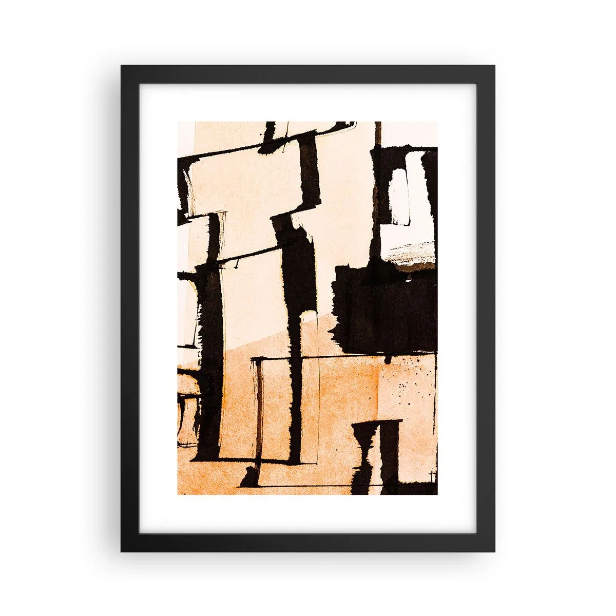 Affiche dans un cadre noir - Poster - De l’ordre malgré tout - 30x40 cm