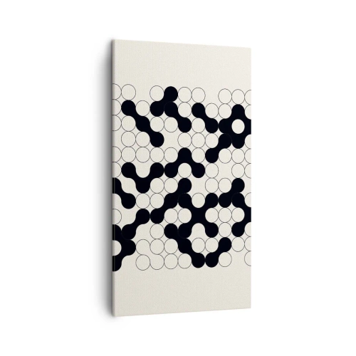 Impression sur toile - Image sur toile - Jeu chinois – variation - 45x80 cm