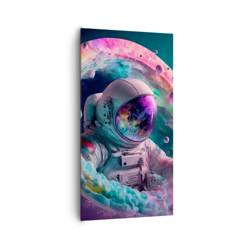 Impression sur toile - Image sur toile - porte des étoiles - 65x120 cm