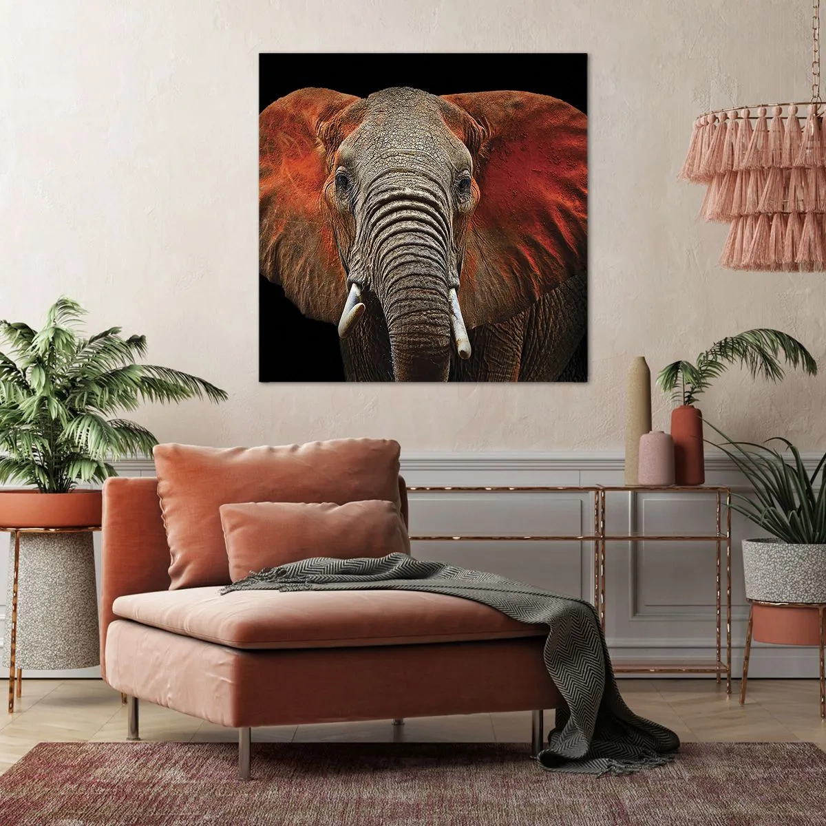 Impression sur toile - Image sur toile - Je suis sauvage, et toi? - 60x60 cm