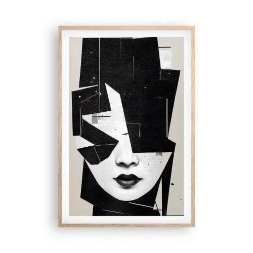 Affiche dans un chêne clair - Poster - Profondément caché - 61x91 cm