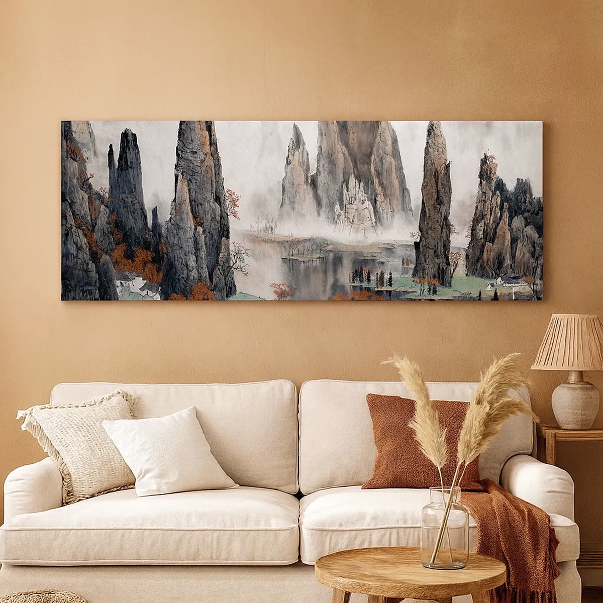 Impression sur toile - Image sur toile - De puissants gardiens - 30x30 cm