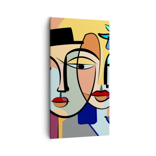 Impression sur toile - Image sur toile - Le Rendez-vous de Picasso - 55x100 cm