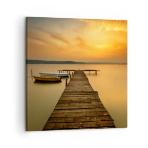 Impression sur toile - Image sur toile - Je t'ouvrirai le ciel d'or - 60x60 cm