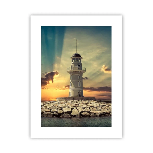 Affiche - Poster - Lumière - Bonté - Beauté - 30x40 cm