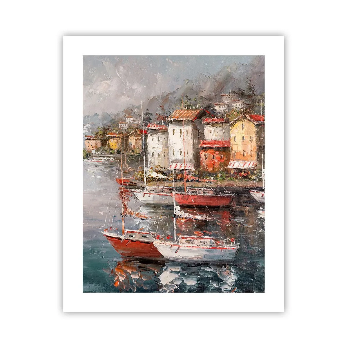 Affiche - Poster - Havre romantique - 40x50 cm