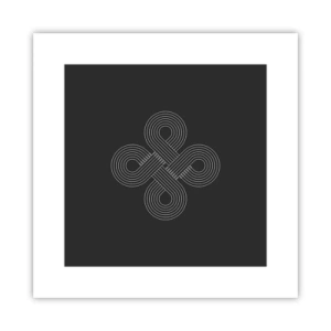 Affiche - Poster - Dans l'âme celtique - 30x30 cm