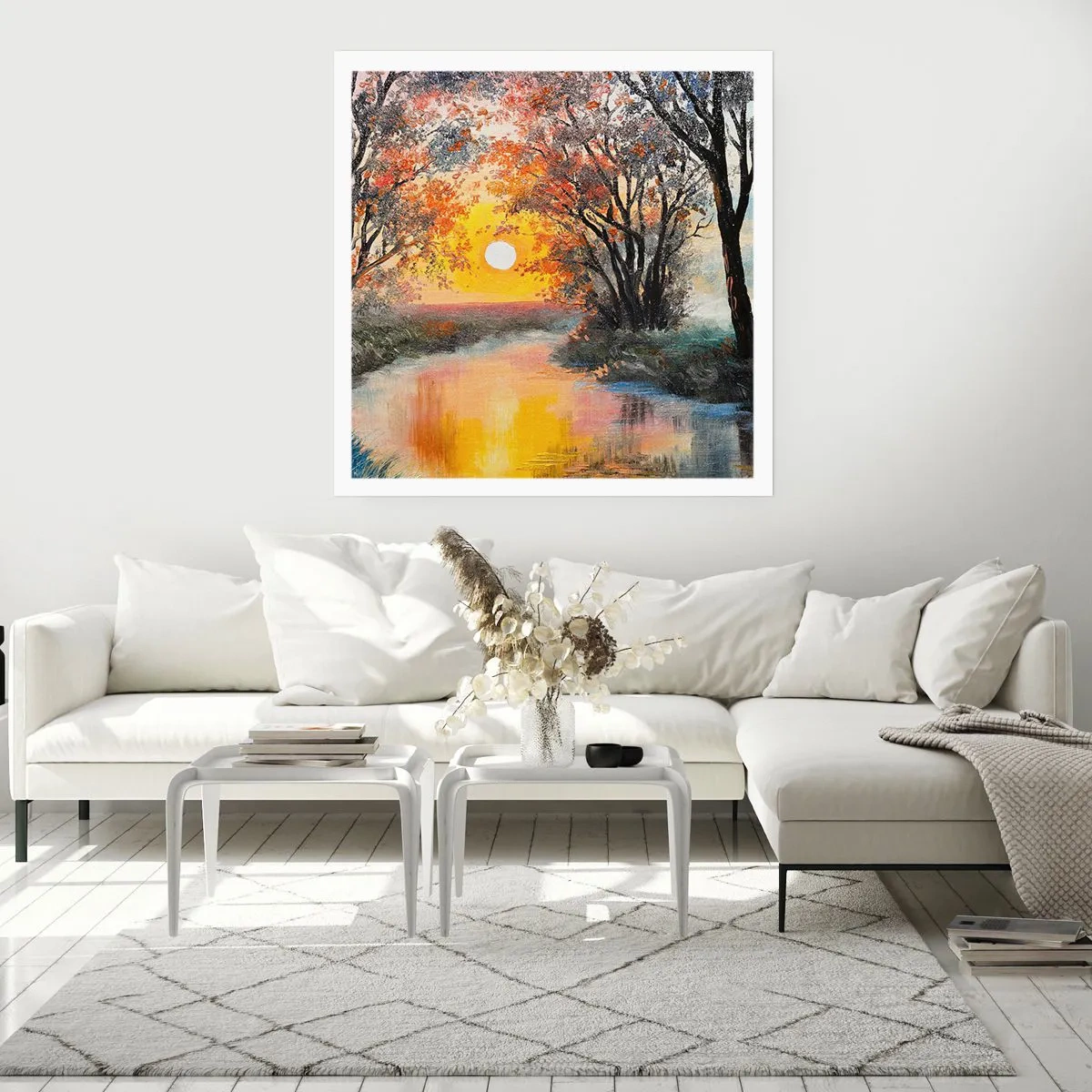 Affiche - Poster - Climats de printemps - 60x60 cm