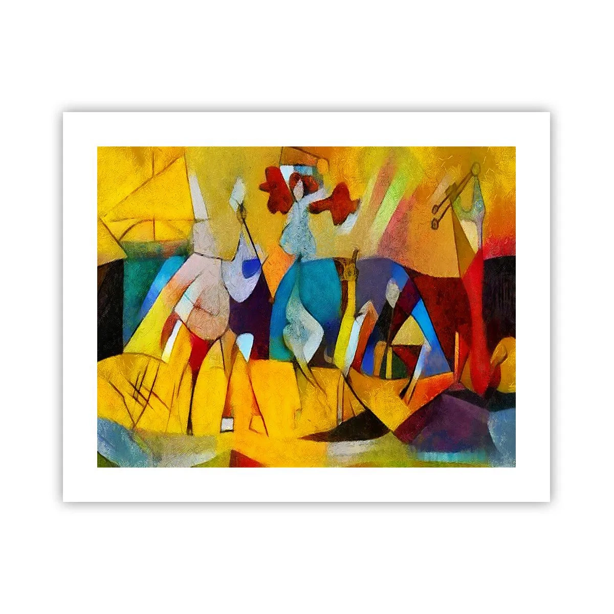 Affiche - Poster - Soleil - vie - joie - 50x40 cm