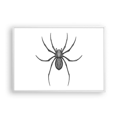 Affiche dans un cadre blanc - Poster - Une précision troublante - 100x70 cm