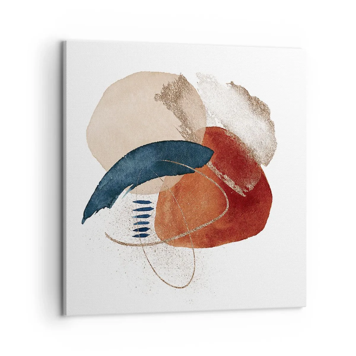 Impression sur toile - Image sur toile - Composition ovale - 50x50 cm