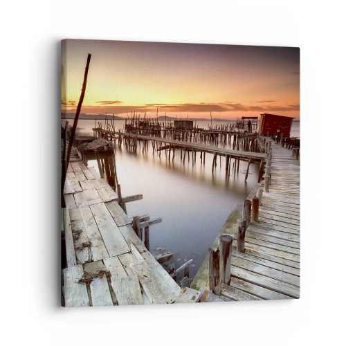 Impression sur toile - Image sur toile - Authentique, pas un attrape touristique - 30x30 cm