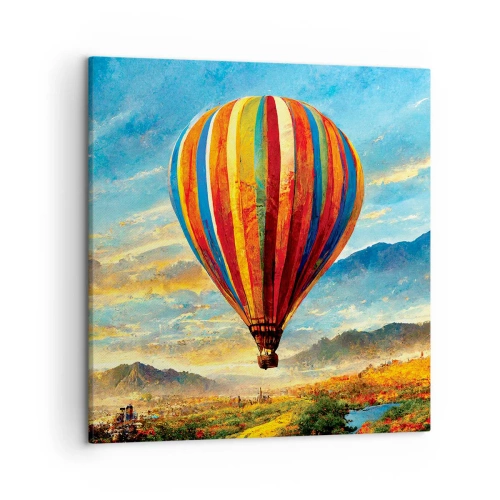 Impression sur toile - Image sur toile - Dans le silence on voit mieux - 50x50 cm