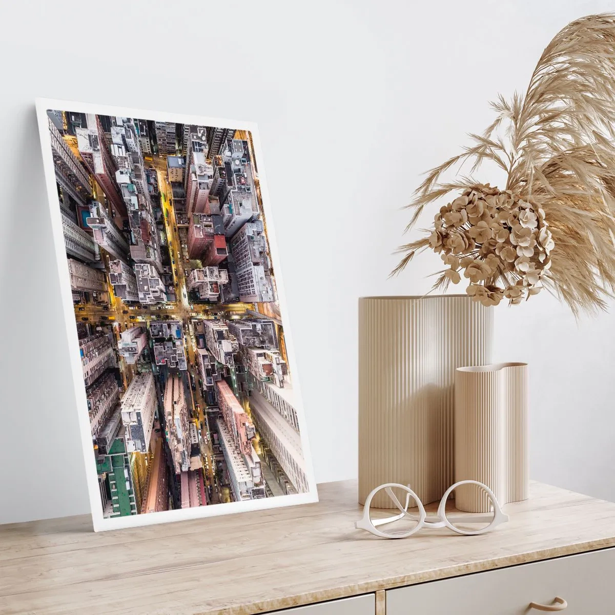 Affiche - Poster - Salutations de Hong-Kong - 70x100 cm