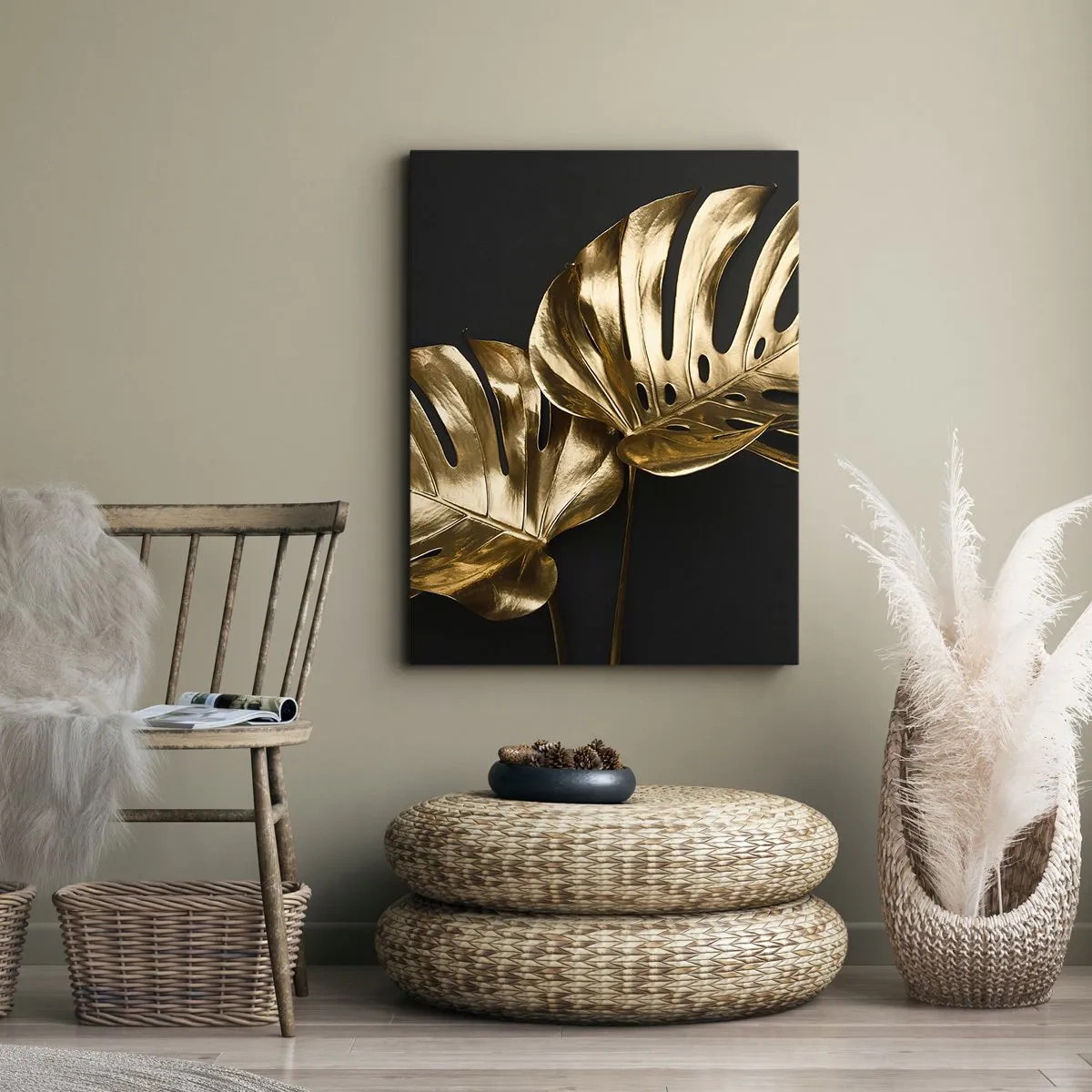 Impression sur toile - Image sur toile - Les trésors de la nature - 45x80 cm