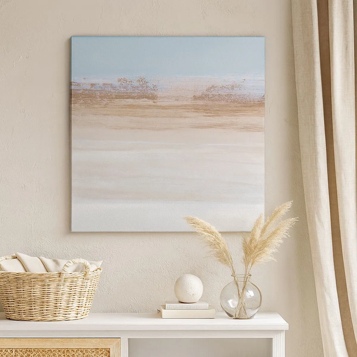 Impression sur toile - Image sur toile - Paysage ambigu - 30x30 cm