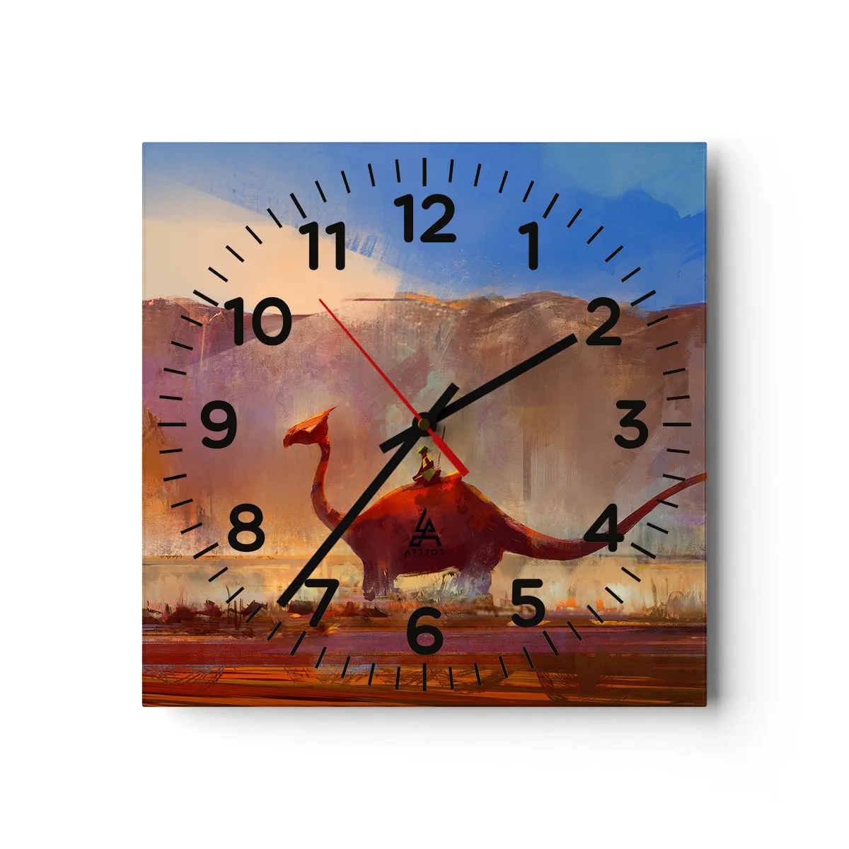 Horloge murale - Pendule murale - S'ils n'avaient pas disparu - 40x40 cm