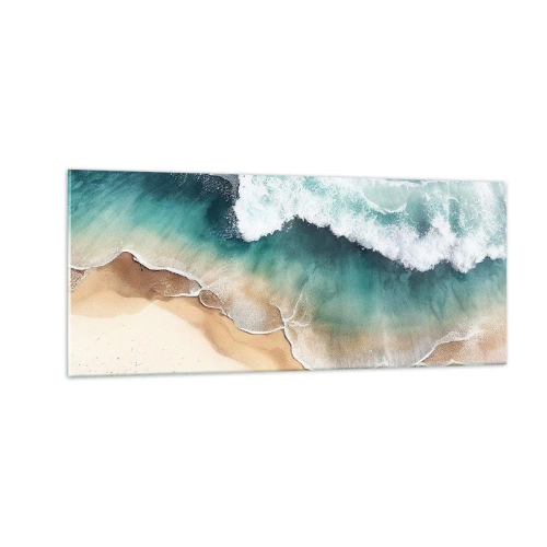 Impression sur verre - Image sur verre - La rencontre éternelle - 100x40 cm