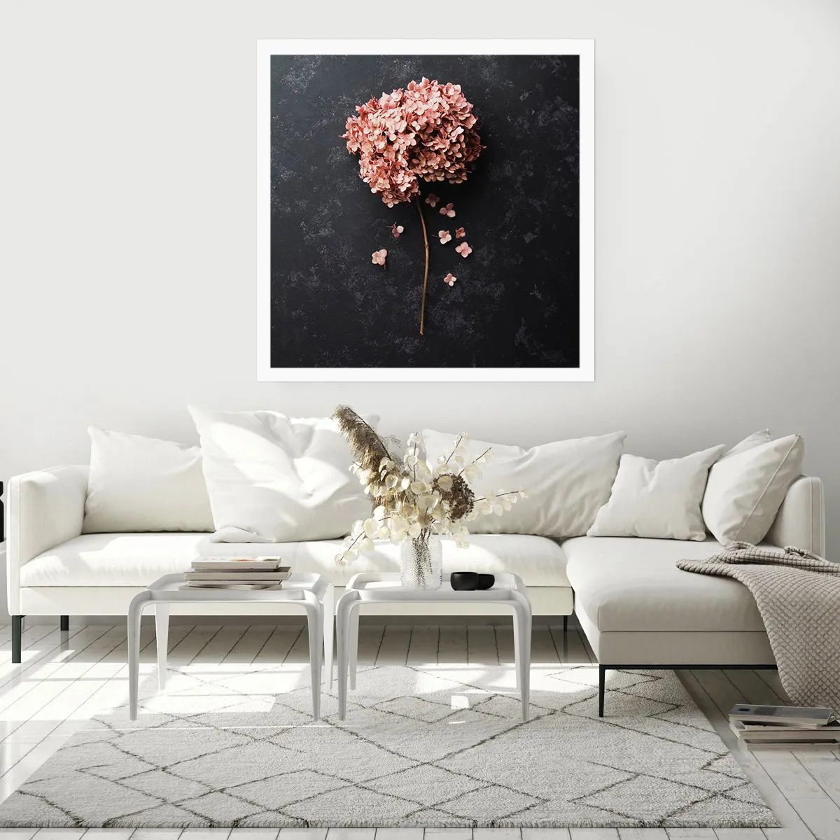 Affiche - Poster - Un signe vraiment romantique - 60x60 cm