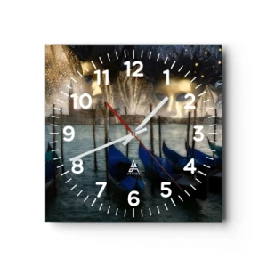 Horloge murale - Pendule murale - Il est temps de commencer le carnaval - 30x30 cm