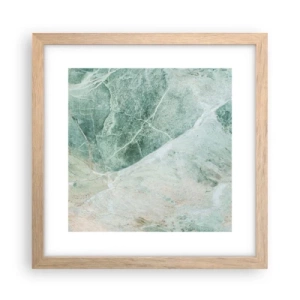 Affiche dans un chêne clair - Poster - La noble froideur de la pierre - 30x30 cm