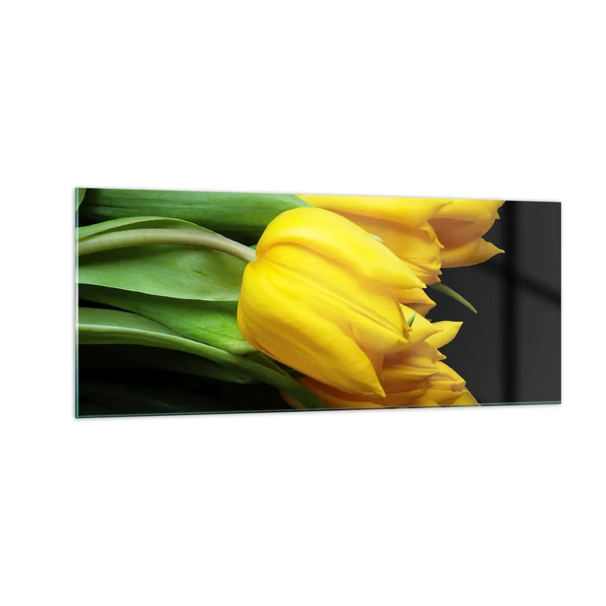 Impression sur verre - Image sur verre - Lever de soleil pur - 100x40 cm