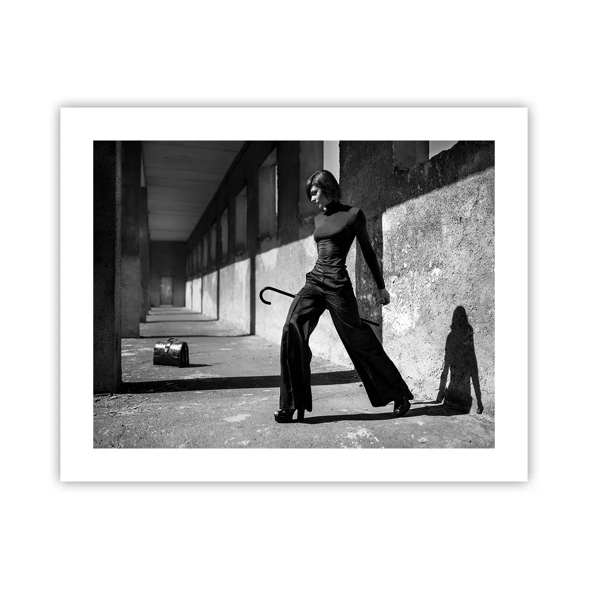 Affiche - Poster - Élégance urbaine - 50x40 cm