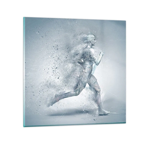 Impression sur verre - Image sur verre - Une énergie cristalline - 60x60 cm
