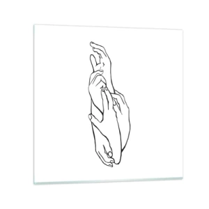 Impression sur verre - Image sur verre - Bon contact - 60x60 cm