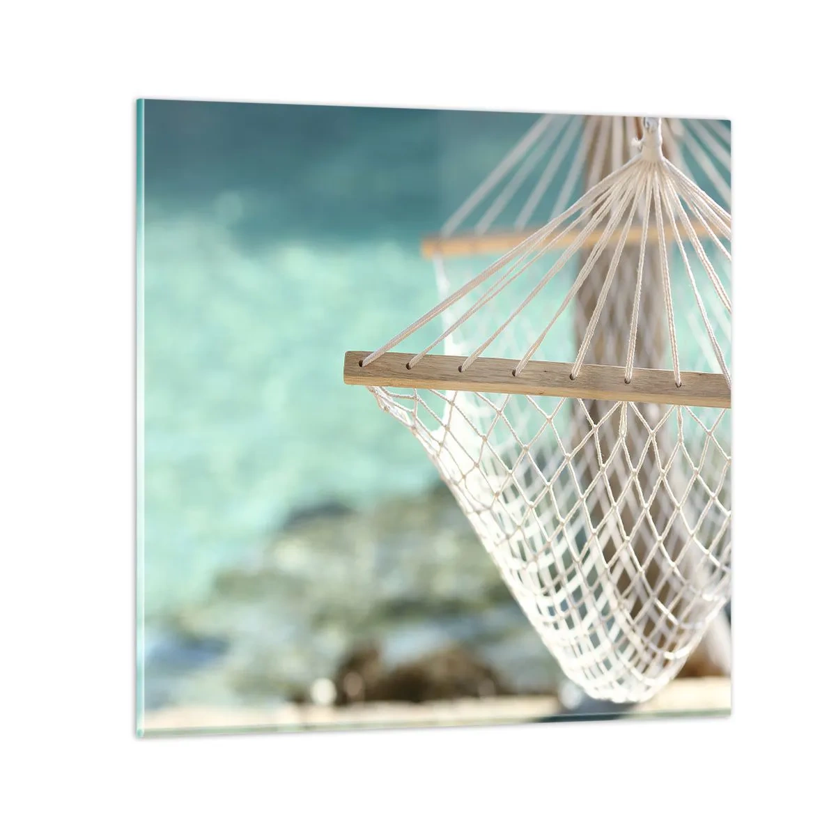 Impression sur verre - Image sur verre - Le temps de la détente - 60x60 cm