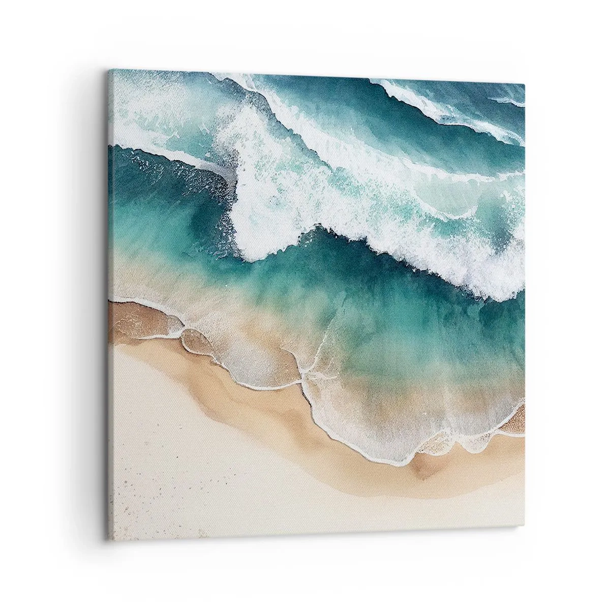 Impression sur toile - Image sur toile - La rencontre éternelle - 50x50 cm