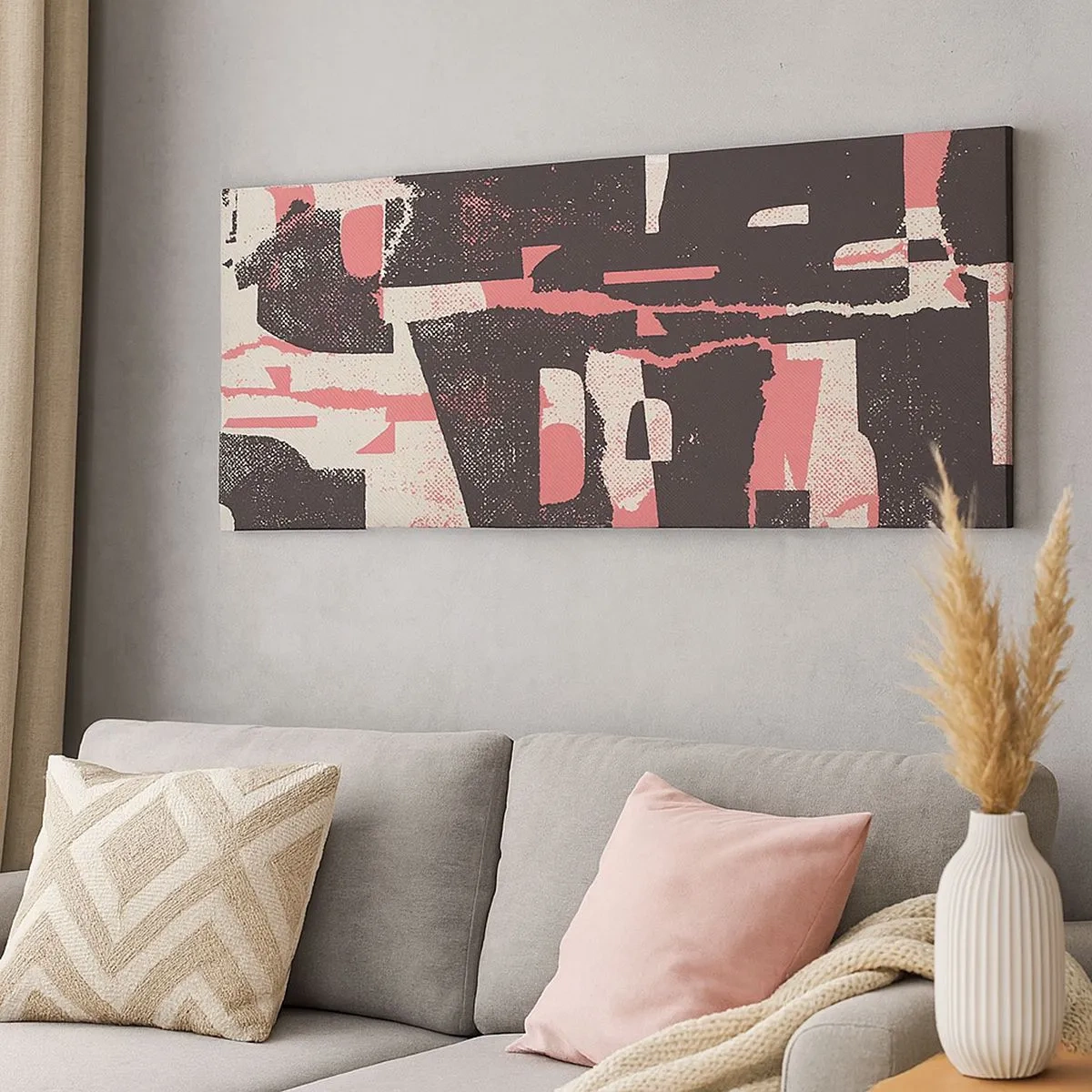 Impression sur toile - Image sur toile - Tout ce tapage - 100x40 cm